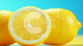 Σετ των 2 Intra Συλλεκτικό Ξύλινο Παζλ Plywood 4mm - Φρέσκα λεμόνια με λεμόνι σε φέτες Σε Ξύλινο Κουτί - Διαστάσεις: 10x10 cm – 25 κομμάτια