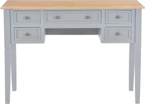 vidaXL Γραφείο Γκρι 109,5 x 45 x 77,5 εκ. Ξύλινο