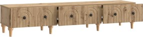 vidaXL Ντουλάπι TV 147 x 34,5 x 30 εκ Artisan Δρυς Επεξεργασμένο Ξύλο