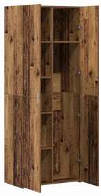 vidaXL Highboard Παλαιό ξύλο 70 x 42.5 x 185 εκ Επεξεργασμένο ξύλο