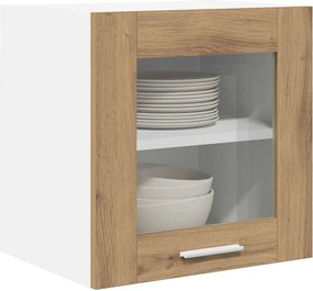 vidaXL Κρεμαστό ντουλάπι Riga 2 pcs Artisan Oak 40 x 31 x 40 εκ.