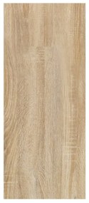vidaXL Βιβλιοθήκη/Διαχωριστικό Χώρου Sonoma Δρυς 60 x 30 x 72 εκ.