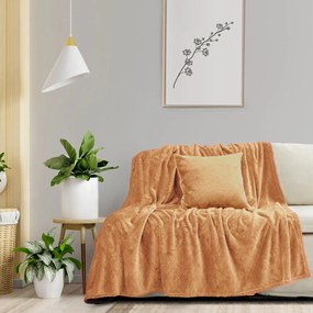 Ριχτάρι Διθέσιου Καναπέ Fleece (180x250) Kocoon Cosy Beige