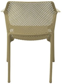 Καρέκλα - Πολυθρόνα Oviez pp σε cappuccino απόχρωση 59x58x79 εκ. 59x58x79 εκ.