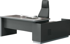 Γραφείο Rowanne Plus-180 x 160 x 75 εκ.-Αριστερή