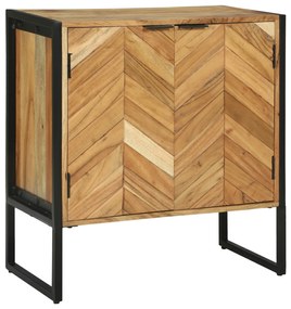 vidaXL Μπουφές 70x35x75 εκ Μασίφ Ξύλο Ακακίας