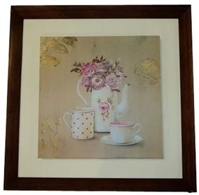 Κάδρο με Κορνίζα Θέμα σε Καμβά 58x58cm Etoile LΑ-607C