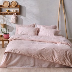 Παπλωματοθήκη Posidonia 20 (Σετ 3τμχ) Rouge-Ecru Kentia King Size 260x240cm 100% Cotton