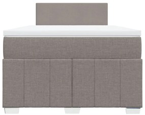 ΚΡΕΒΑΤΙ BOXSPRING ΜΕ ΣΤΡΩΜΑ TAUPE 120X200 ΕΚ. ΥΦΑΣΜΑΤΙΝΟ 3289332