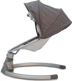 Ηλεκτρικό Ρηλάξ Με Μουσική (0-6 Μηνών/Έως 9kg) Cangaroo iSwing Light Grey