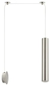 Κρεμαστό Φωτιστικό Οροφής 1xE27-GU10 Adept Tube Homelighting-77-8902-Νίκελ Ματ 77-8902