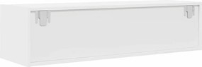 vidaXL Ντουλάπι TV Λευκό 100 x 31 x 25,5 εκ. Επεξεργασμένο ξύλο
