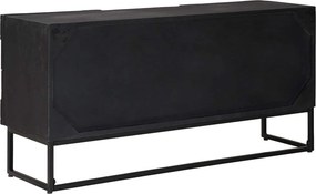 vidaXL Ντουλάπι TV Μαύρο 105 x 30 x 54 εκ