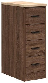 vidaXL ντουλάπι αποθήκευσης γκαράζ 30x51x85 εκ μασίφ ξύλο πεύκο