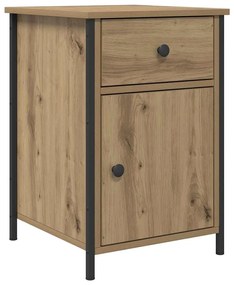 vidaXL Κομοδίνο artisan δρυς 40 x 42 x 60 εκ. Επεξεργασμένο ξύλο