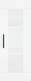 vidaXL Ντουλάπι Τοίχου Λευκό 34,5 x 34 x 90 εκ.