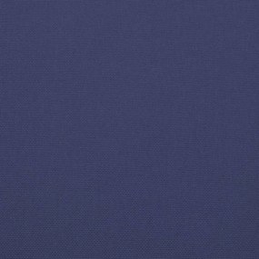 Μαξιλάρια Πάγκου Κήπου Ναυτικό Μπλε 110x50x7 εκ. Ύφασμα Oxford - Μπλε