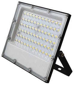 LED SMD BLACK FLOOD LUMINAIRE IP65 20W 4000K 2400Lm 100-277V AC RA80 IK08 5YRS BREATHING VALUE ACA J2040