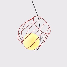 ΦΩΤΙΣΤΙΚΟ ΣΠΙΡΑΛ  Φ360 ΚΟΚΚΙΝΟ "ΝΑΞΟΣ" Eurolamp 153-56322