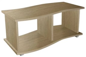 Intrahome Τραπεζάκι σαλονιού "ΣΙΓΜΑ" σε χρώμα δρυς 90x52x46 Intrahomesa-00652496