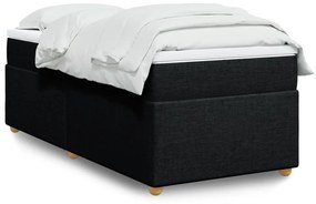 ΚΡΕΒΑΤΙ BOXSPRING ΜΕ ΣΤΡΩΜΑ ΜΑΥΡΟ 90X200 ΕΚ. ΥΦΑΣΜΑΤΙΝΟ 3285347