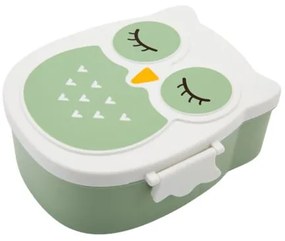 YUKO.B Δοχείο Φαγητού Snack Βox Owl Βεραμάν YB-300-004