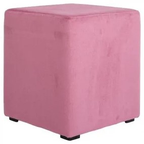 ΤΑΜΠΟΥΡΕ-ΣΚΑΜΠΟ ΤΕΤΡΑΓΩΝΟ Fylliana Boxy ΡΟΖ ΧΡΩΜΑ 35x35x41εκ 805-225-010