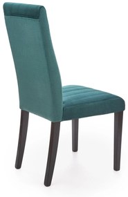 DIEGO 2 chair, color: quilted velvet Stripes - MONOLITH 37 DIOMMI V-PL-N-DIEGO_2-CZARNY-MONOLITH37