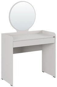 Intrahome Τουαλέτα κρεβατοκάμαρας με καθρέπτη Nashi Ι Intrahome σε mink απόχρωση 90x47x147εκ | SKU: INTRAPA-140111323
