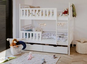 MONIKA 80x160 white bunk bed Lano Furniture