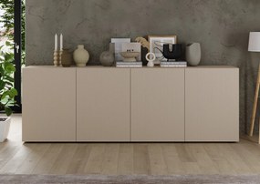 Έπιπλο Τηλεόρασης Ανθρακί Οξειδωμένο 121x43x57
