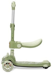 Πατίνι Scooter Swiftie Τρίτροχο Αναδιπλούμενο με Κάθισμα  Green  10390220002 Lorelli