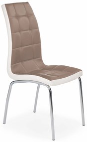 K186 chair color: cappucino/white DIOMMI V-CH-K/186-KR-CAPPUCCINO DIOMMI-60-20919