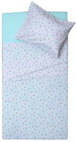 Φανελένια Σεντόνια Λίκνου  (Σετ) Viopros Kids 2644 Mint