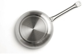 Τηγάνι Αντικολλητικό Inox Croscat Φ32x8cm - 3mm 10899 - Comas
