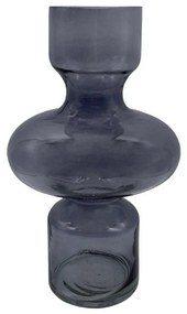 Βάζο Γυάλινο Cirkin 019573 D20xH30cm Grey Glass