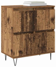 vidaXL Πλαϊνό γραφείο Καφέ 60 x 35 x 70 cm Επεξεργασμένο ξύλο