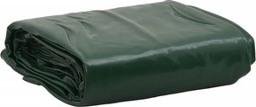 vidaXL Μουσαμάς Πράσινος 2,5 x 4,5 μ. 650 γρ./μ²