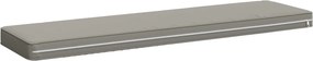 vidaXL Μαξιλάρια Πάγκου 2 Τεμαχίων VUGHT 2 pcs 100% Πολυεστέρας Γκρι