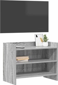 vidaXL Ντουλάπι TV 60 x 33 x 47 εκ. Γκρι Sonoma Επεξεργασμένο Ξύλο