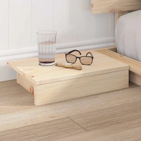 vidaXL Σκελετός Κρεβατιού με κεφαλάρι Καφέ 160 x 200 cm ξύλο