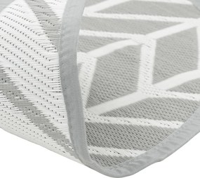 vidaXL Χαλί εξωτερικού χώρου ARAKIL γκρι Ø200 cm PP