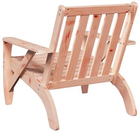 Καρέκλα κήπου Adirondack 75x77x77 cm Στερεό ξύλο Douglas - Καφέ