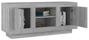 vidaXL Έπιπλο Τηλεόρασης Γκρι Sonoma 102x35x45 εκ. από Επεξεργ. Ξύλο