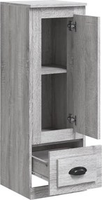 vidaXL Ντουλάπι Γκρι sonoma 36x35,5x103,5 εκ. από Επεξεργασμένο Ξύλο