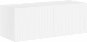 vidaXL Επιτοίχιο 6 pcs Υψηλής γυαλάδας λευκό