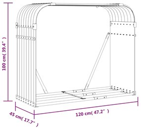 ΞΥΛΟΘΗΚΗ ΠΡΑΣΙΝΗ 120 X 45 X 100 ΕΚ. ΑΠΟ ΓΑΛΒΑΝΙΣΜΕΝΟ ΑΤΣΑΛΙ 364543