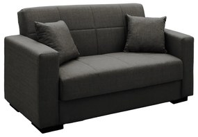 Καναπές-κρεβάτι με αποθηκευτικό χώρο διθέσιος Vox  ανθρακί ύφασμα 1