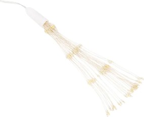 vidaXL Φωτάκια Χριστουγεννιάτικα 2 Τεμ. 140 LED Θερμό Λευκό 17 εκ.