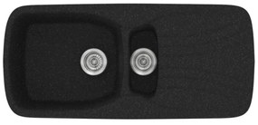 Sanitec Classic 309 Granite Black Νεροχύτης